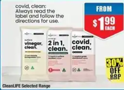 Chemist Warehouse CleanLIFE Selected Range offer