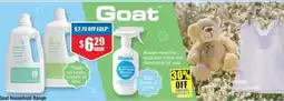Chemist Warehouse Goat Household Range offer