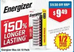 Chemist Warehouse Energizer Max AA offer