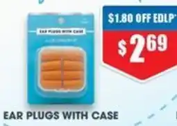 Chemist Warehouse Ear plugs with case offer