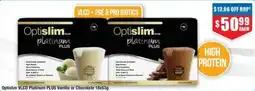 Chemist Warehouse Optislim vlcd platinum plus vanilla or chocolate offer
