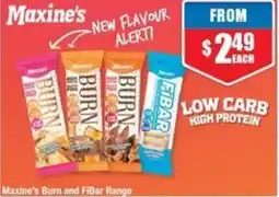 Chemist Warehouse Maxines Burn and FiBar Range offer