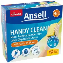 IGA Ansell Handy Clean Disposable Gloves Medium/ Large offer
