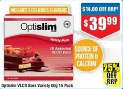 Chemist Warehouse Optislim VLCD Bars Variety offer