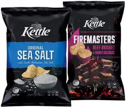 IGA Kettle Potato Chips 135‑165g Selected Varieties offer
