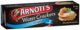 IGA Arnott’s Original Water Crackers offer