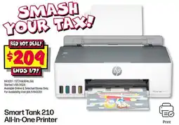 JB Hi-Fi Smart Tank 210 All In One Printer offer