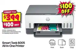 JB Hi-Fi Smart Tank 6005 All In One Printer offer