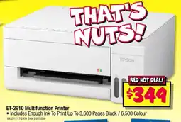 JB Hi-Fi ET 2910 Multifunction Printer offer