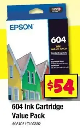 JB Hi-Fi 604 Ink Cartridge Value Pack offer