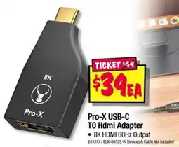 JB Hi-Fi Pro-X USB-C TO Hdmi Adapter offer
