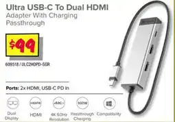 JB Hi-Fi Ultra usb c to dual hdmi offer