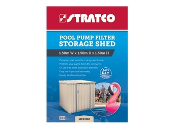 Stratco Stratco pool pump shed offer