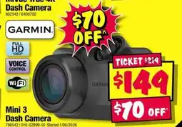 JB Hi-Fi Mini 3 Dash Camera offer