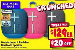 JB Hi-Fi Wonderboom 4 Portable Bluetooth Speaker offer