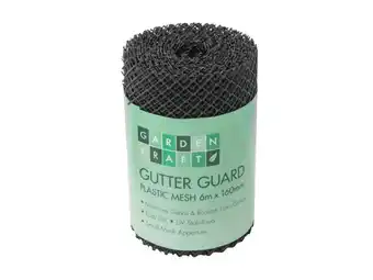 Stratco Garden craft gutter guard black offer