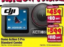 JB Hi-Fi Osmo Action 5 Pro Standard Combo offer