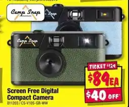 JB Hi-Fi Screen Free Digital Compact Camera offer