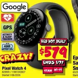 JB Hi-Fi Pixel Watch 4 offer