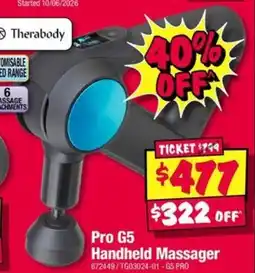 JB Hi-Fi Pro G5 Handheld Massager offer