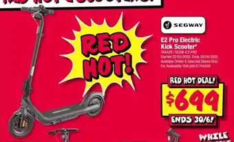 JB Hi-Fi E2 Pro Electric Kick Scooter offer