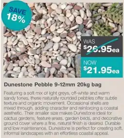 Nuway Dunestone Pebble 9-12mm bag offer