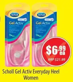Healthy World Pharmacy Scholl Gel Activ Everyday Heel Women offer