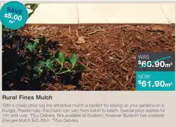 Nuway Rural Fines Mulch offer