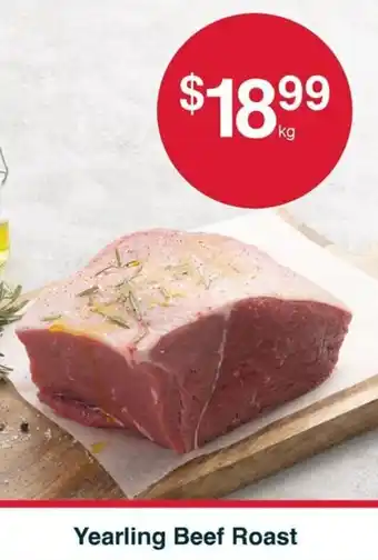 Yearling Beef Roast