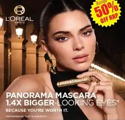 Healthy World Pharmacy Panorama mascara 1.4x bigger-looking eyes offer