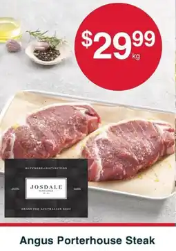 Australian Butchers Angus Porterhouse Steak offer