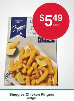 Australian Butchers Steggles Chicken Fingers offer