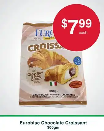 Eurobisc Chocolate Croissant