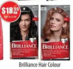 Healthy World Pharmacy Brilliance Hair Colour offer