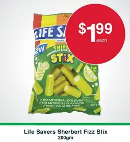 Australian Butchers Life Savers Sherbert Fizz Stix offer