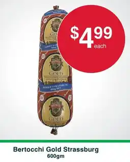 Australian Butchers Bertocchi Gold Strassburg offer