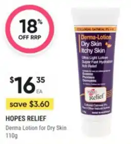 Healthy Life Hopes relief Derma Lotion for Dry Skin offer