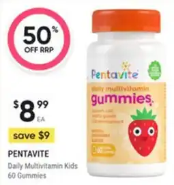 Healthy Life Pentavite Daily Multivitamin Kids offer