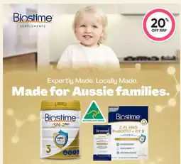Healthy Life Biostime supplements offer
