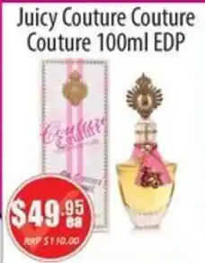 Healthy World Pharmacy Juicy Couture Couture Couture EDP offer
