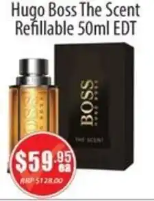 Healthy World Pharmacy Hugo Boss The Scent RefillableEDT offer