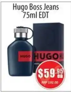 Healthy World Pharmacy Hugo Boss Jeans EDT offer
