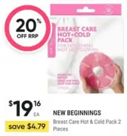 Healthy Life New beginnings Breast Care Hot & Cold Pack offer