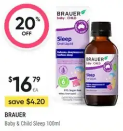 Healthy Life BRAUER Baby & Child Sleep offer