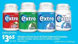 Campbells Wholesale Wrigley's Extra Gum offer