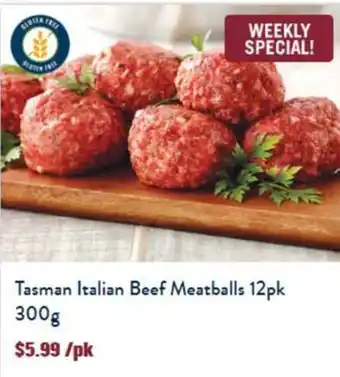 Tasman Butchers Tasman Italian Beef Meatballs offer