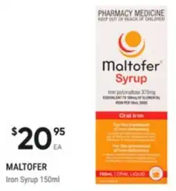 Healthy Life MALTOFER Iron Syrup offer