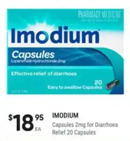 Healthy Life Imodium Capsules 2mg for Diarrhoea Relief offer