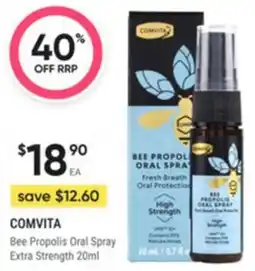 Healthy Life Comvita Bee Propolis Oral Spray Extra Strength offer