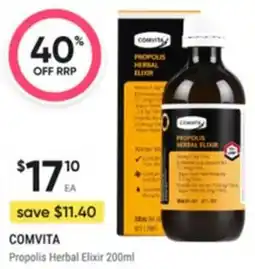 Healthy Life Comvita Propolis Herbal Elixir offer